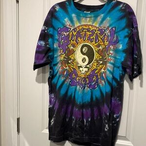 Grateful Dead Chinese new year Oakland Coliseum Feb.1991Tie-Dye Graphic T-shirt